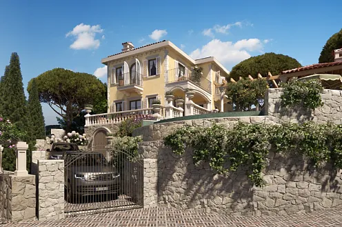 Luxury Sea-View Villa in the Second Row from the Coast – Luštica